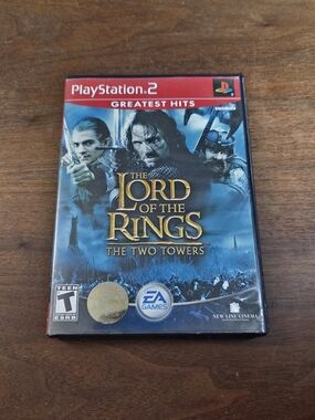 Sony PS2 The Lord of the Rings: The Two Towers Game CIB